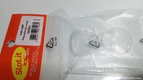 Slot Cars: SLOT SCALEXTRIC SLOT.IT BLISTER BOLSA BANDEJA PILOTOS COCKPIT POLICARBONATO LOLA LMP REF. CS22lx